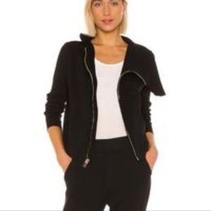 Frank & Eileen Black Zip-Up Hoodie